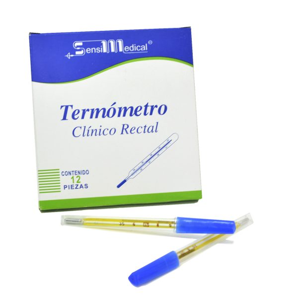 TERMOMETRO RECTAL DE MERCURIO *UNIDAD