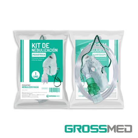 MASCARILLA PARA NEBULIZAR PEDIATRICA ROSPITAL