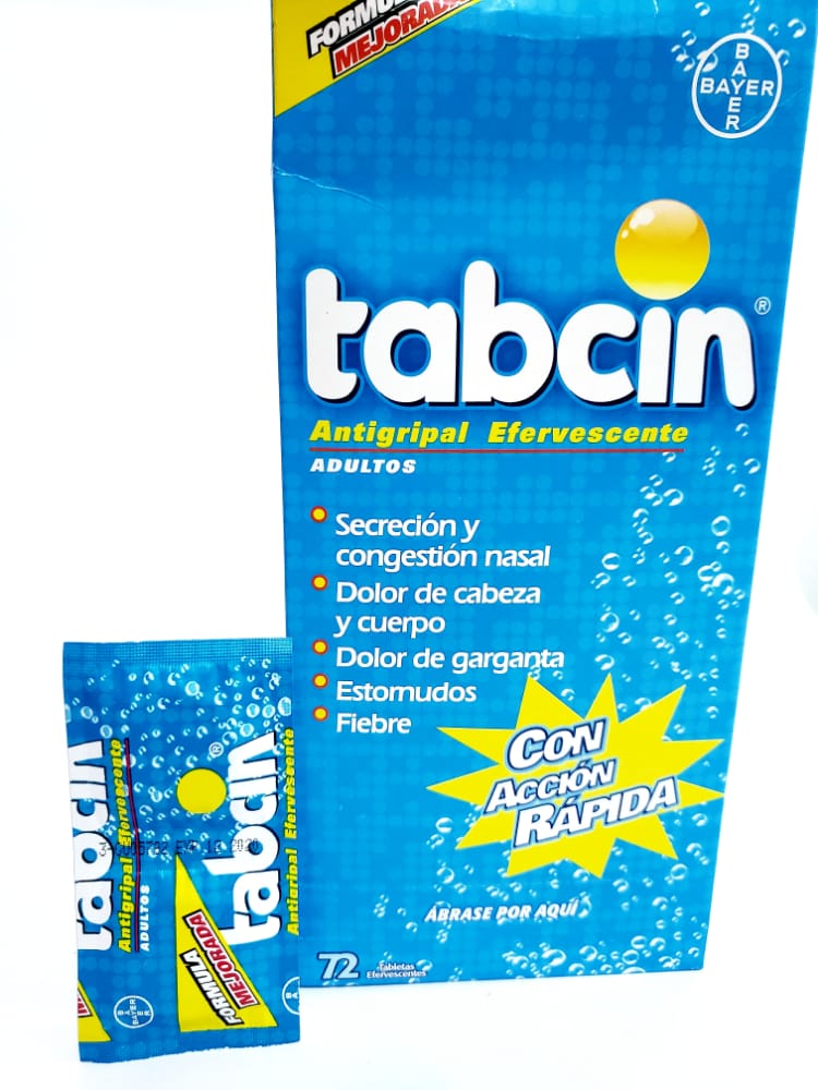 TABCIN ANTIGRIPAL ADULTO 72UNID