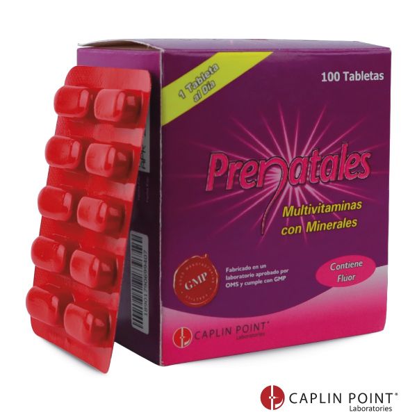 PRENATALES MULTIVITAMINAS 100TAB