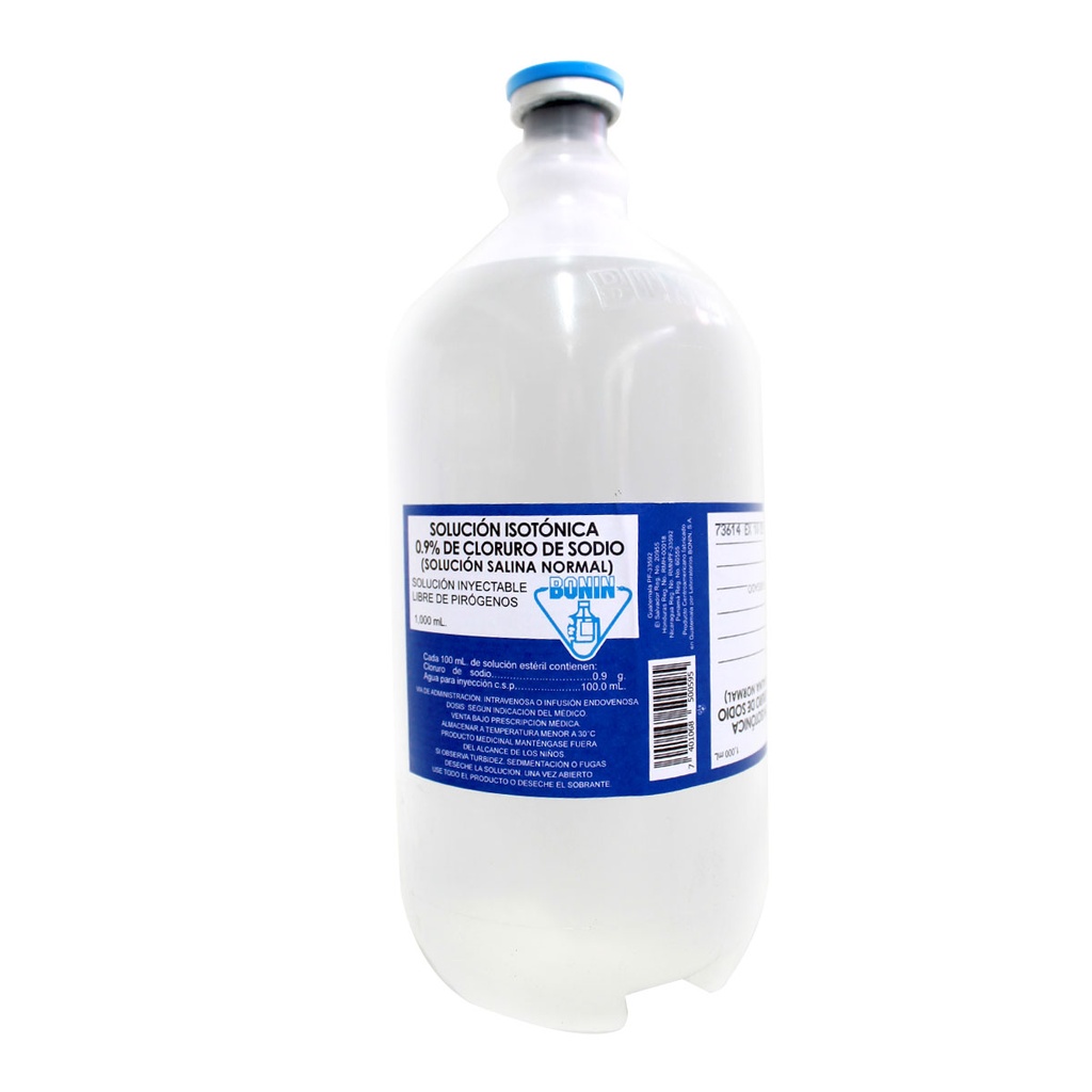 SUERO SOLUCIÓN SALINA 1000 ML -BONIN