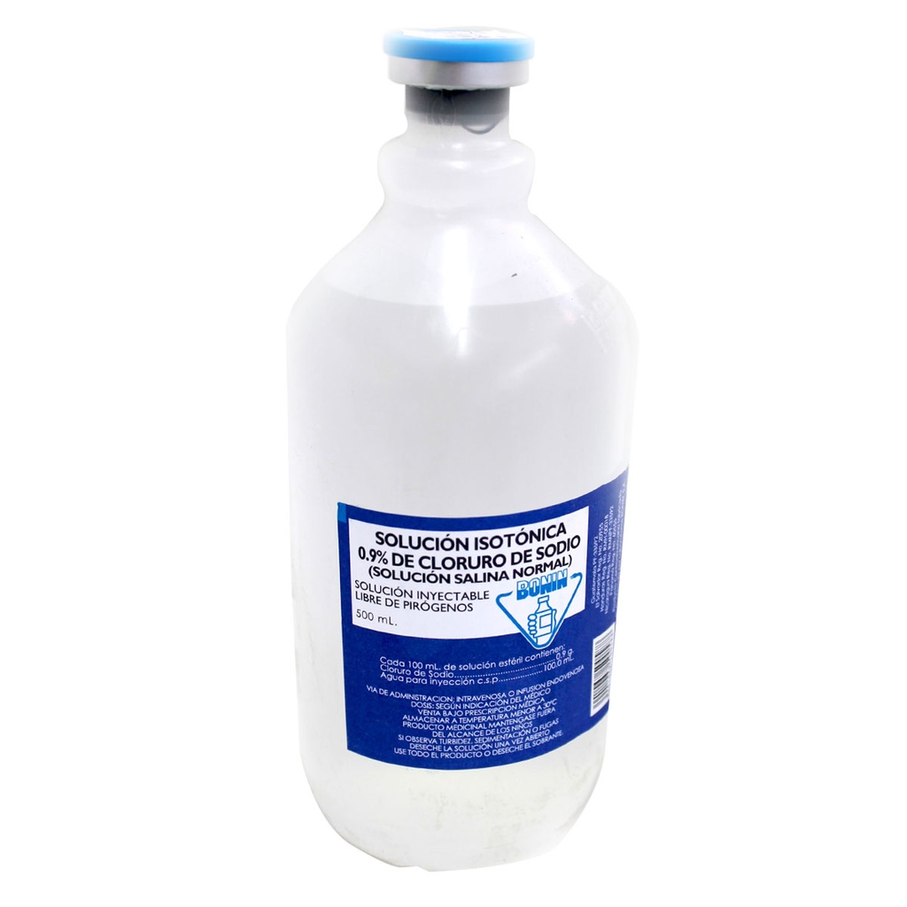 SUERO SOLUCIÓN SALINA 500 ML -BONIN