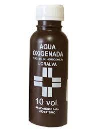AGUA OXIGENADA LORALVA x 120ML * UNIDAD