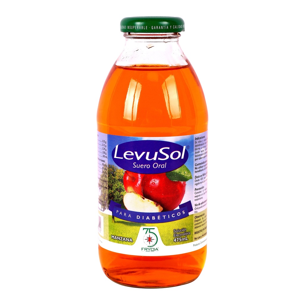 LEVUSOL MANZANA FRASCO 500 ML -FRYCIA