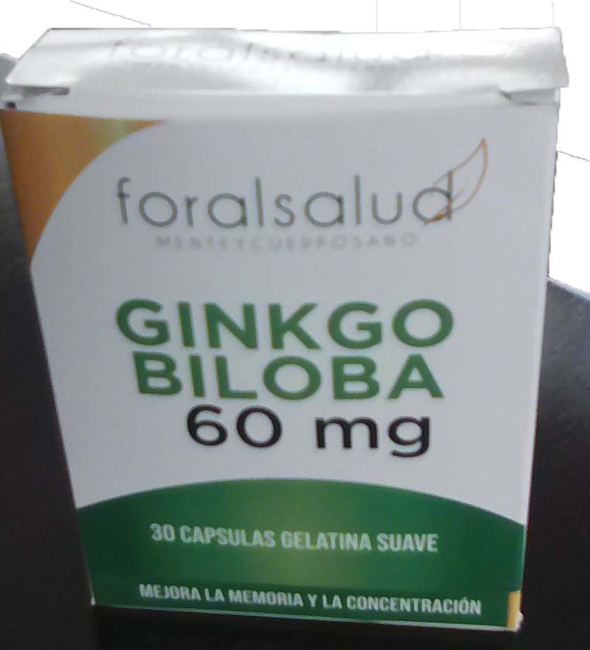 GINKGO BILOBA CAJA X 30 CAPSULAS
