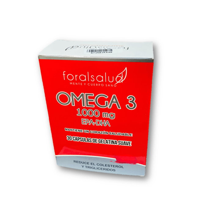 OMEGA 3 1000 MG CAJA X 30 CAPSULAS