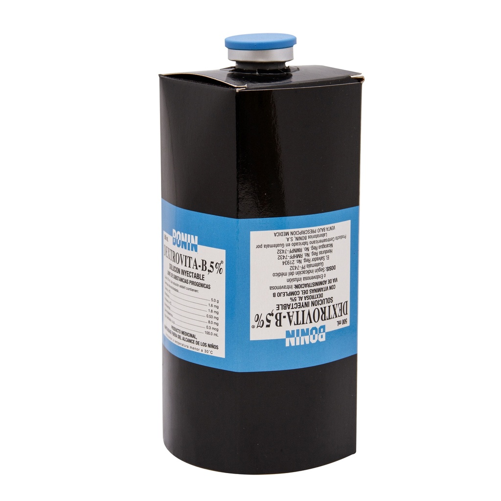 DEXTROVITA 5% FRASCO DE 500 ML