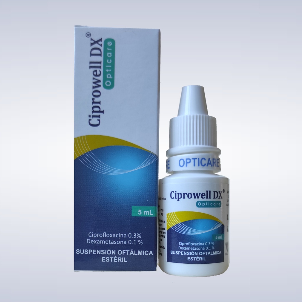 CIPROWELL DX SUSP. OFTALMICA 5 ML