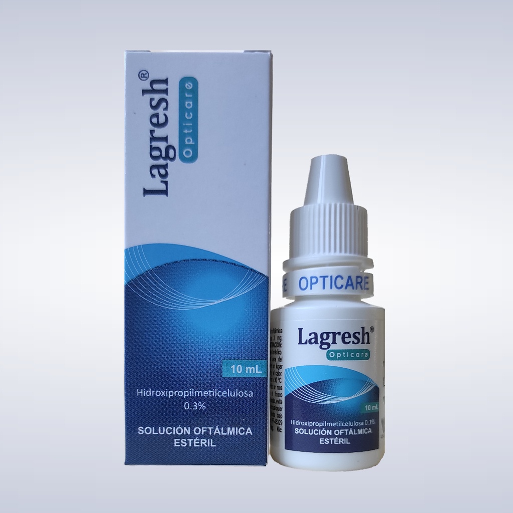 LAGRESH SOLUCION OFTALMICA 10 ML