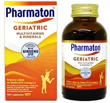 GERIATRICO PHARMATON X 100 CAPSULAS