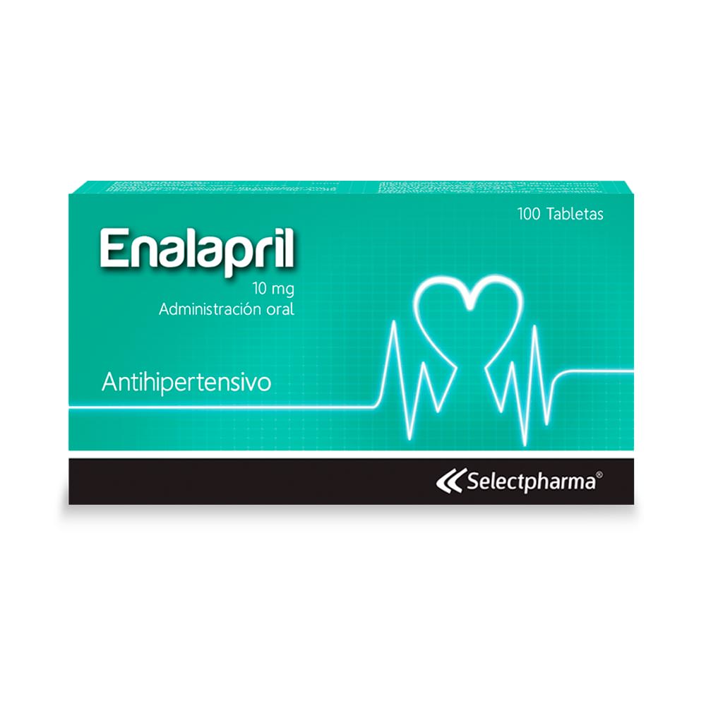 ENALAPRIL 10 MG * UNIDAD