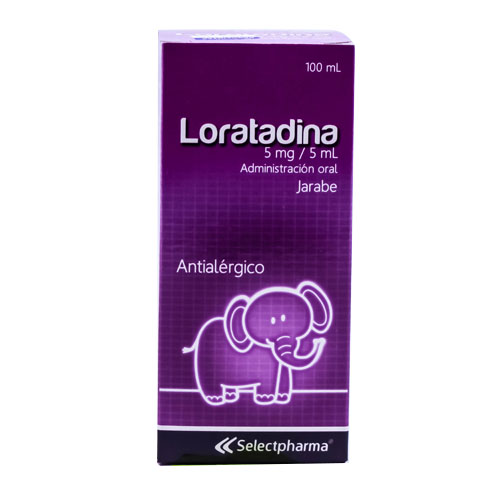 LORATADINA JARABE 100 ML -SELECTPHARMA