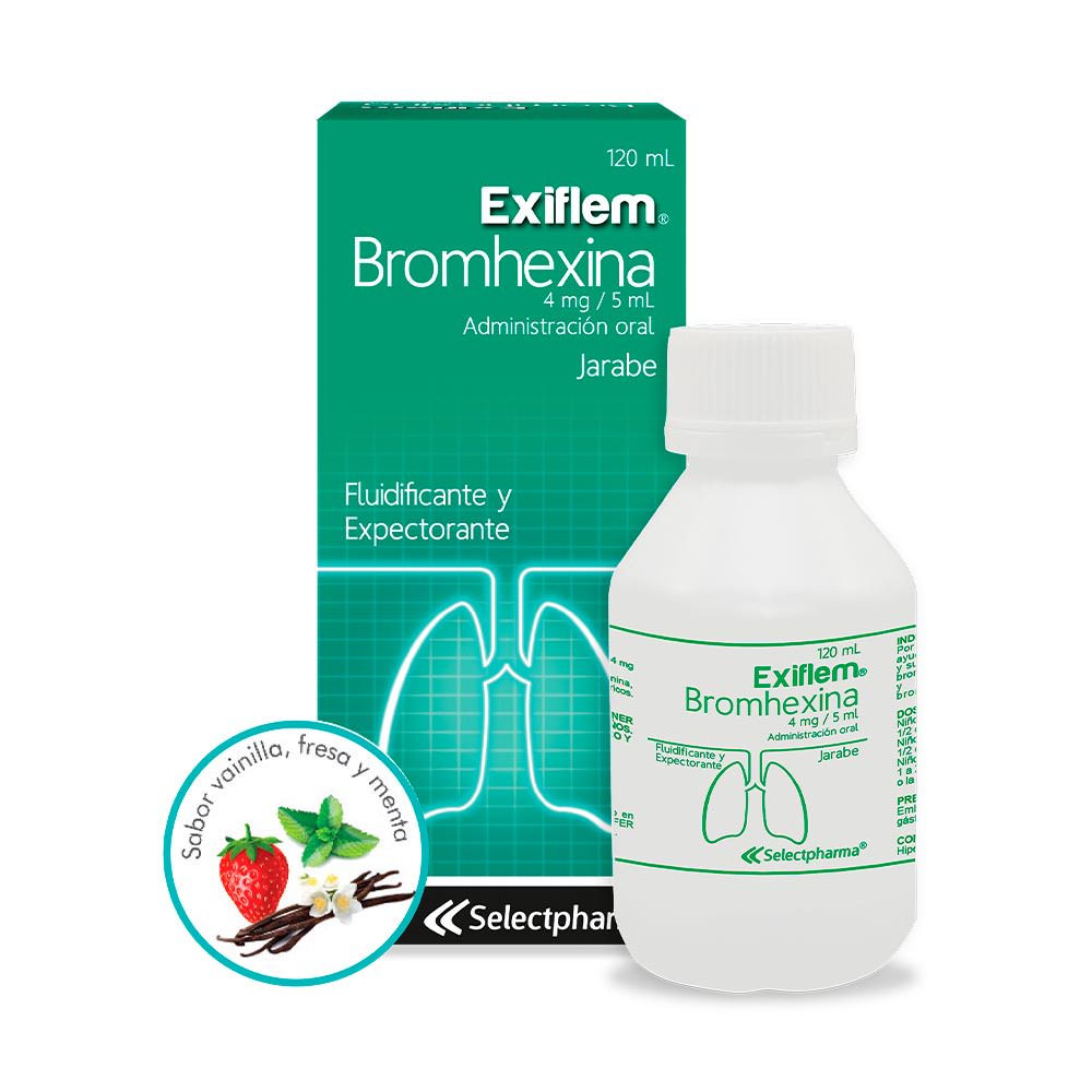 EXIFLEM JARABE 120 ML (SELECTPHARMA)