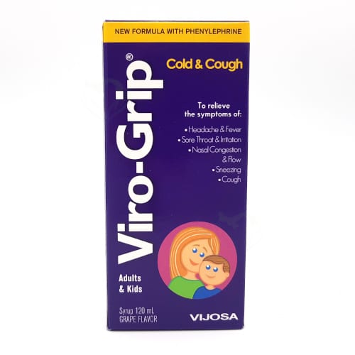VIRO-GRIP GRIPE Y TOS JARABE 120 ML