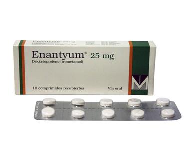 ENANTYUM 25 MG X 10 TABLETAS