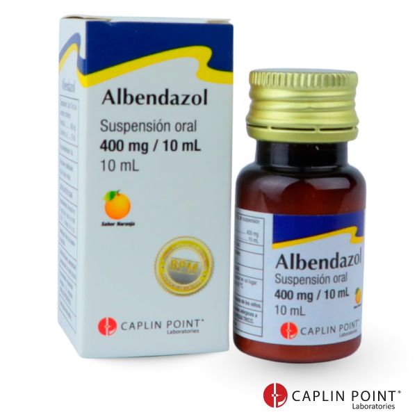 ALBENDAZOL SUSPENSION 10 ML CAPLIN