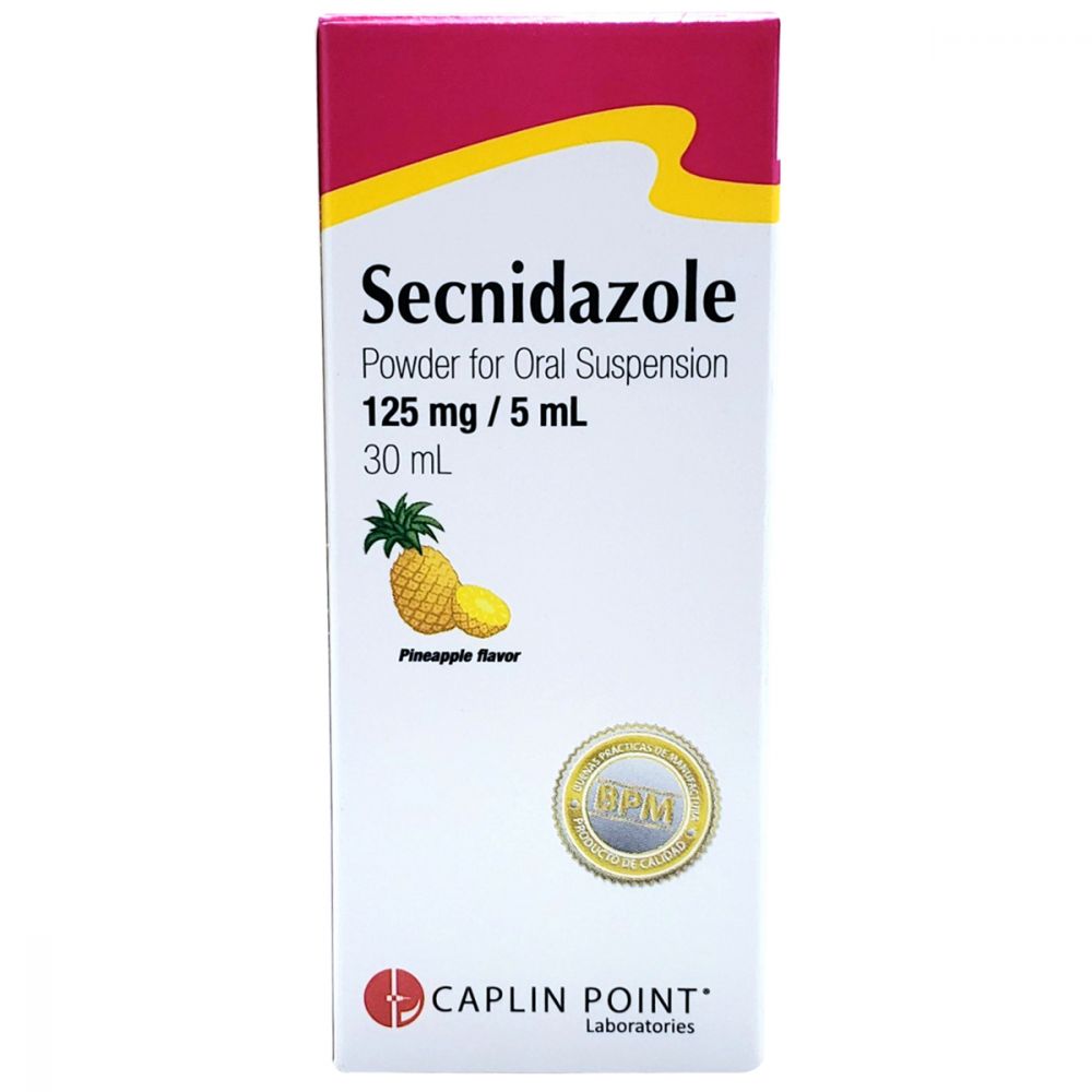 SECNIDAZOL 125MG/5ML SUSP. 30 ML
