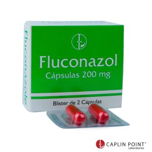 FLUCONAZOL 200MG X 2 CAPS CAPLIN