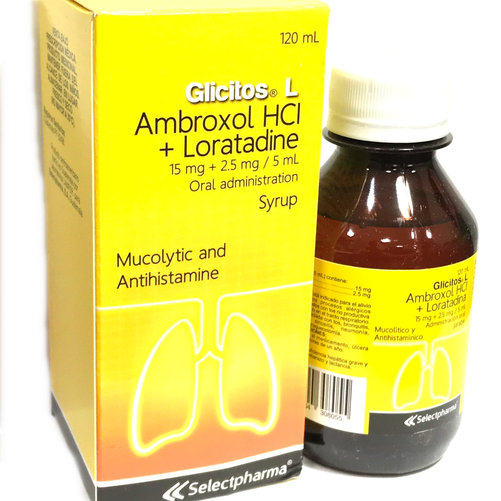 GLICITOS "L" JARABE 120 ML