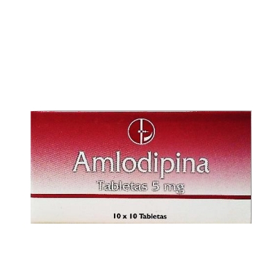 AMLODIPINA 5 MG X BLISTER 10 TABLETAS