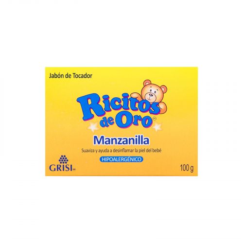JABON RICITOS DE ORO MANZANILLA 100 GR