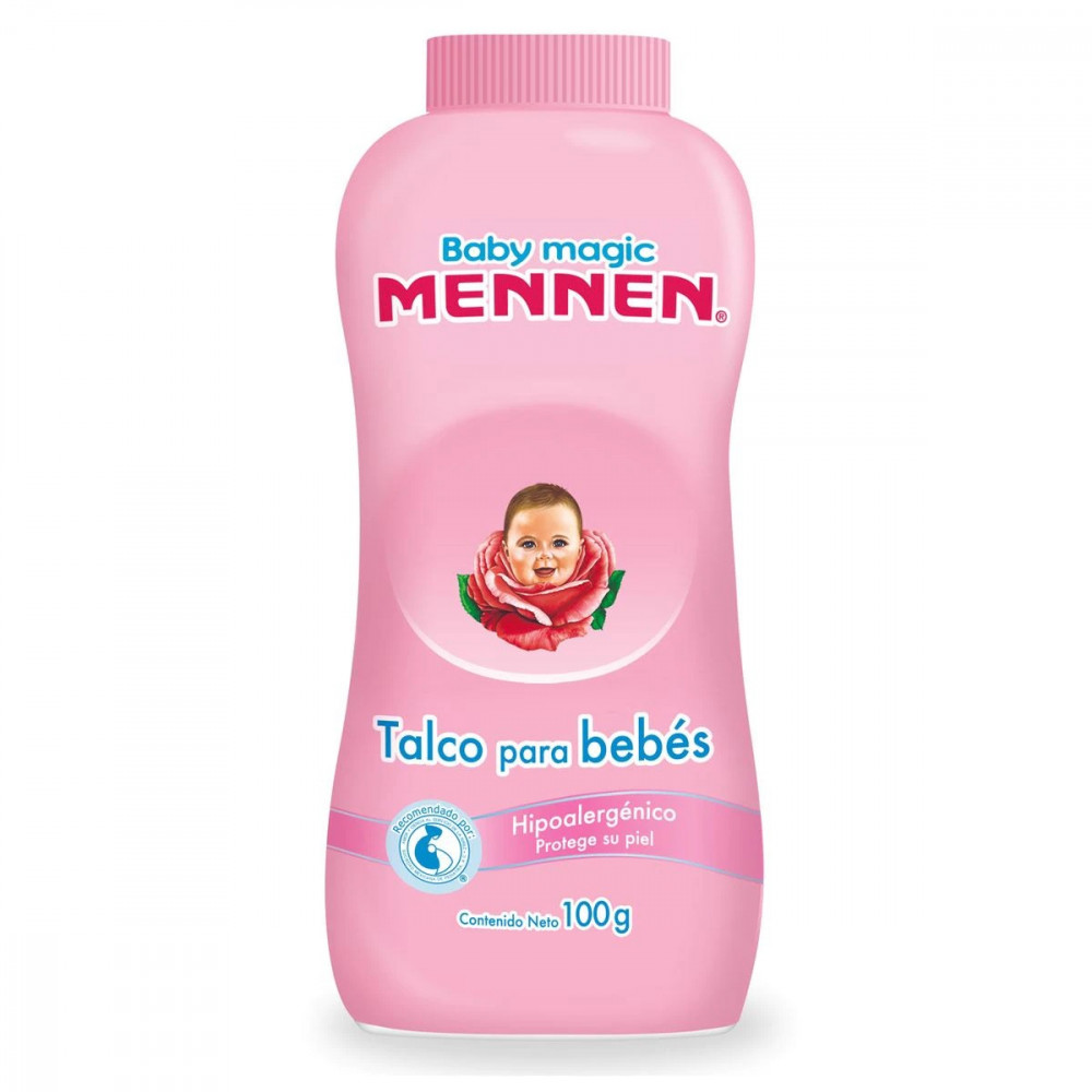TALCO PARA BEBE MENNEN 100GR ROSADO