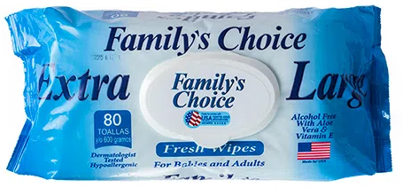 TOALLAS HUMEDAS FAMILY -80 UNIDADES