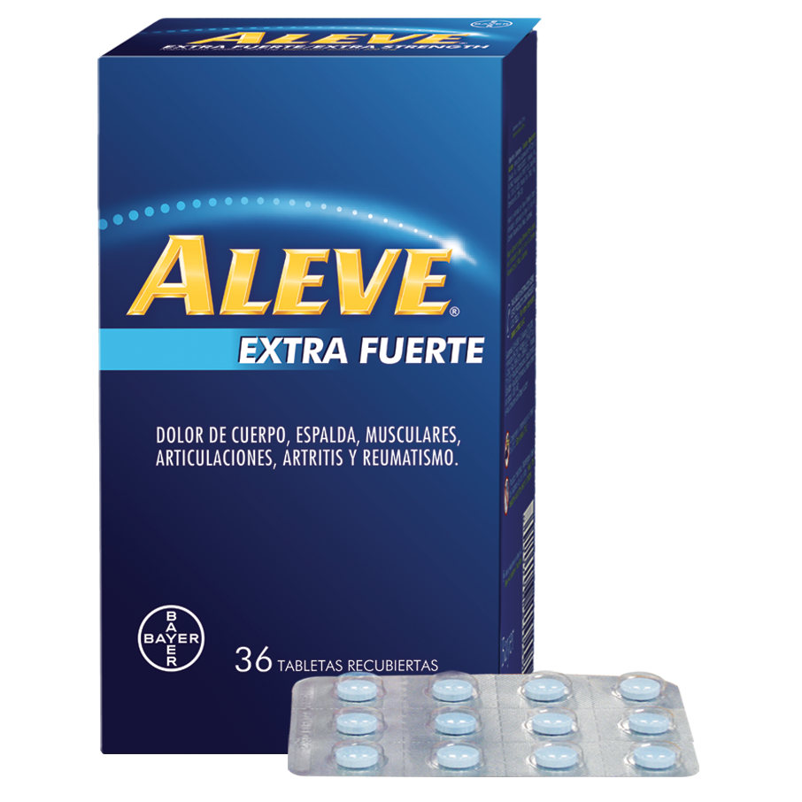 ALEVE  EXTRA FUERTE CAJA (36 unds)