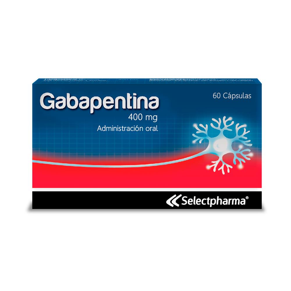 GABAPENTINA 400 MG X UNIDAD