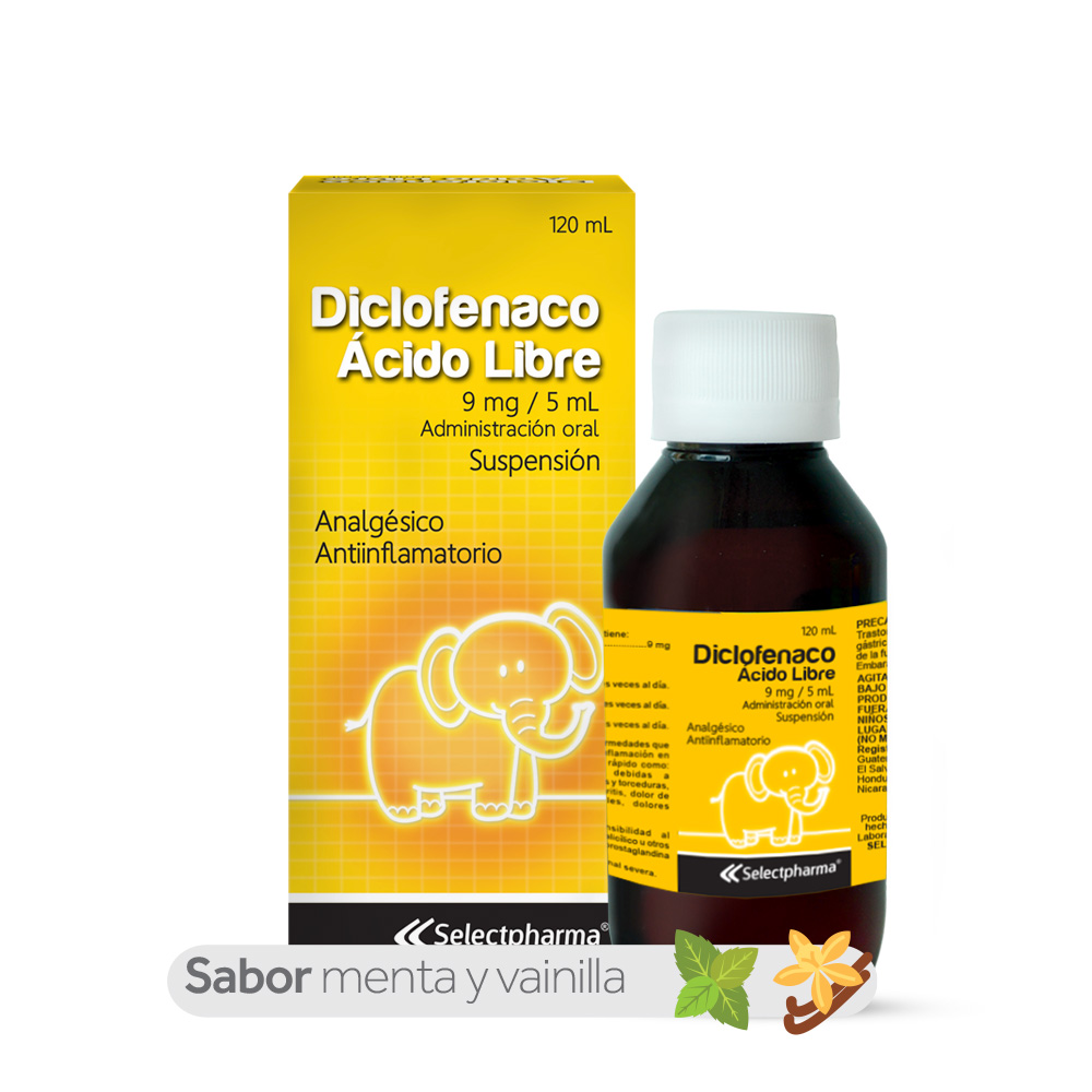 DICLOFENACO 120ML - SELECT