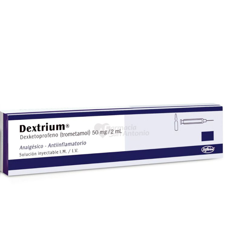 DEXTRIUM 50MG INY 2ML - INFASA