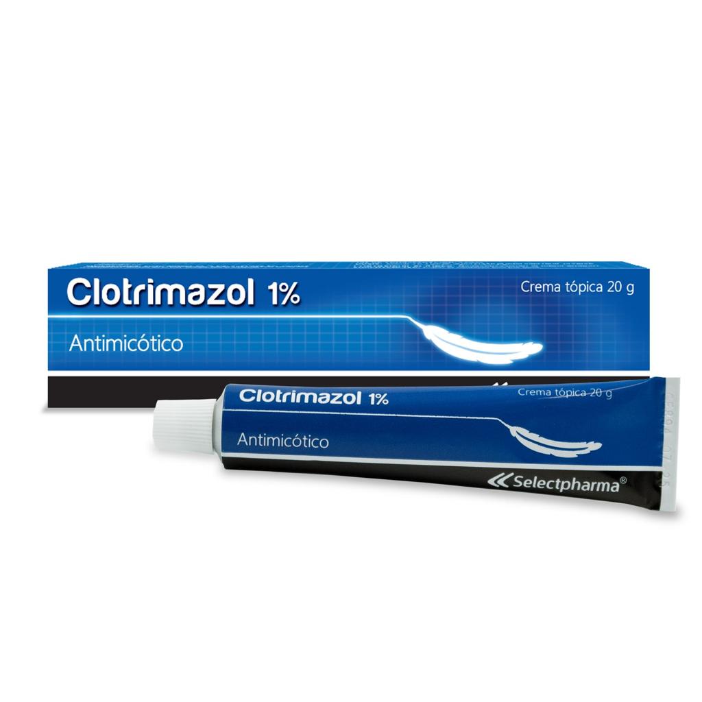 CLOTRIMAZOL CREMA TOPICA 1% DE 20g - SELECT PHARMA