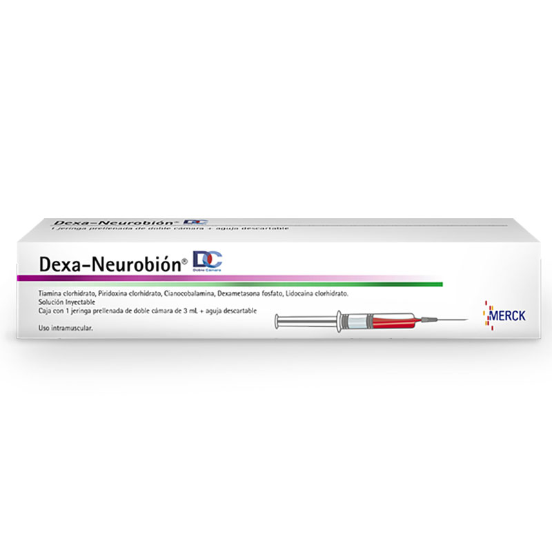 DEXANEUROBION INY - KIT DE 2 AMPOLLAS - MERCK