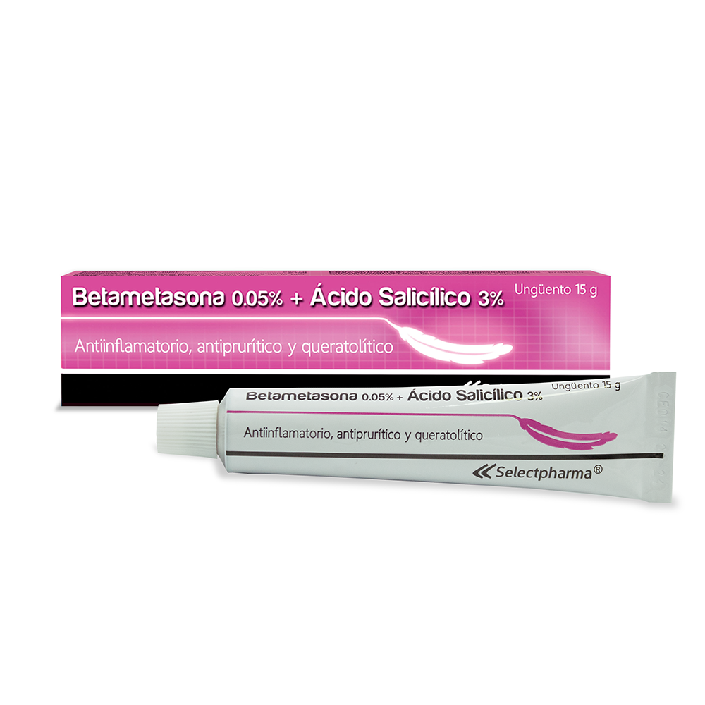 BETAMETASONA + ACIDO SALICÍLICO UNGÜENTO - 15gr