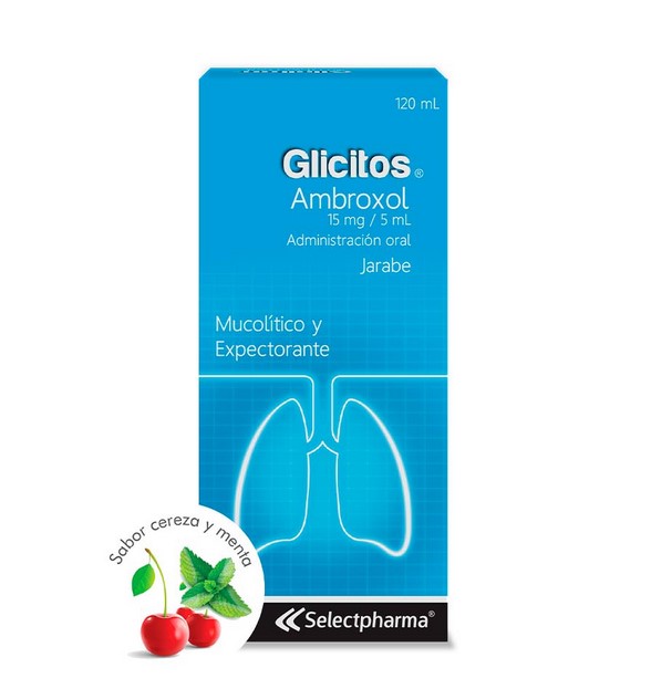 AMBROXOL FRASCO JARABE 120 ML (GLICITOS)
