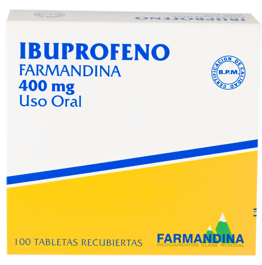 IBUPROFENO 400MG (BLISTER 10 TAB)