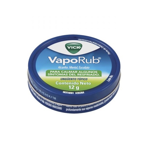 VICK VAPORUB LATA 12G - UNIDAD
