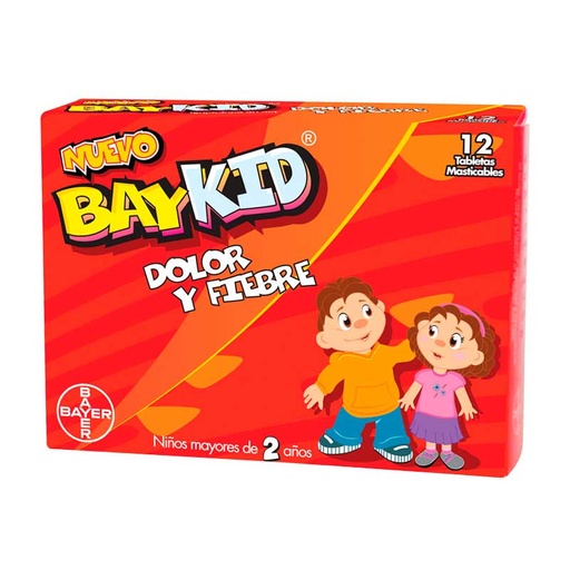 BAYKID DOLOR Y FIEBRE - UNIDAD