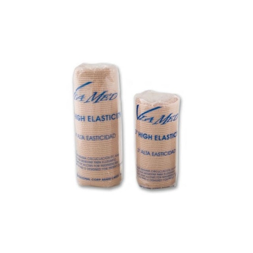 VENDA ELASTICA 3 X 5 YARDAS COLOR PIEL