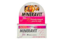 MINERAVIT FEM TAB - UNIDAD