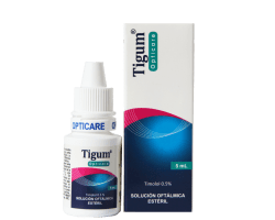 TIGUM SOLUCION OFTALMICA 5 ML