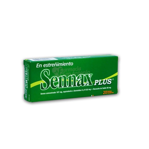 SENNAX PLUS X 20 TABLETAS