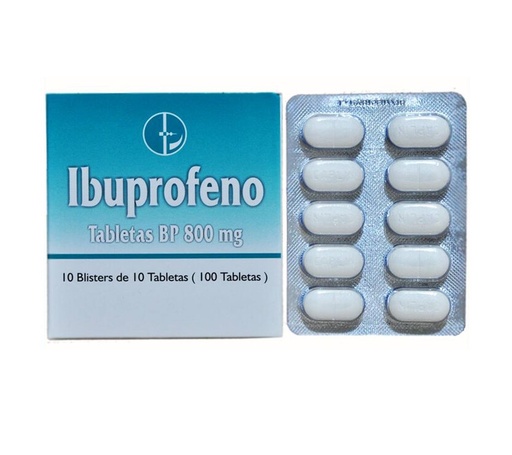 IBUPROFENO  800 MG X UNIDAD CAPLIN POINT