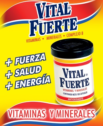 VITAL FUERTE 100+20 CAPSULAS