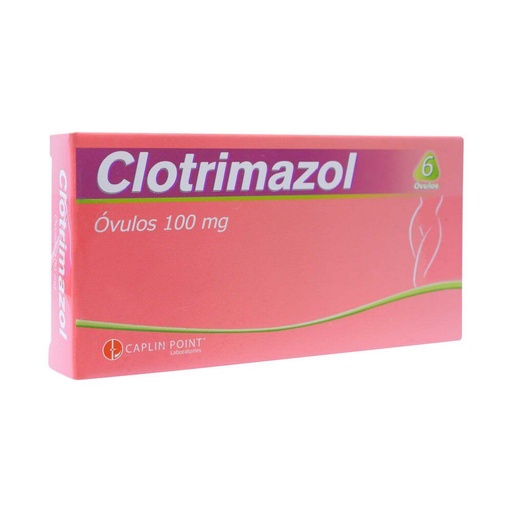 CLOTRIMAZOL  OVULOS VAGINALES X 6 OVULOS - CAPLIN