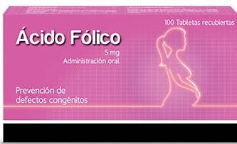 ACIDO FOLICO  5 MG X UNIDAD