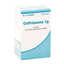 CEFTRIAXONA 1G IM/IV X 1 AMPOLLA