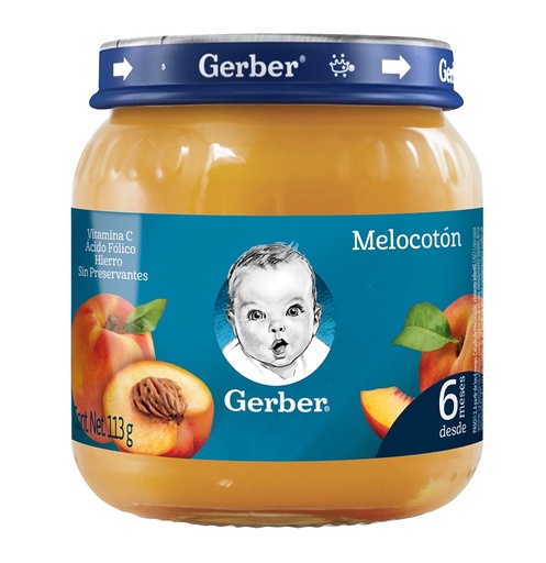 COMPOTA GERBER MELOCOTON