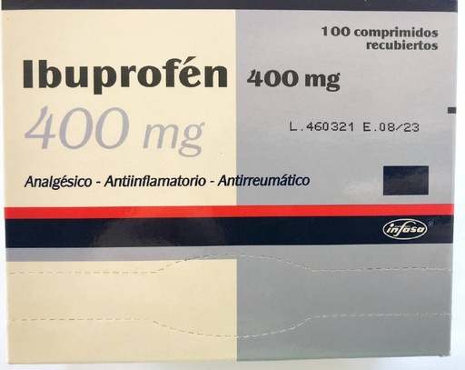 IBUPROFEN 400 MG - laboratorio infasa