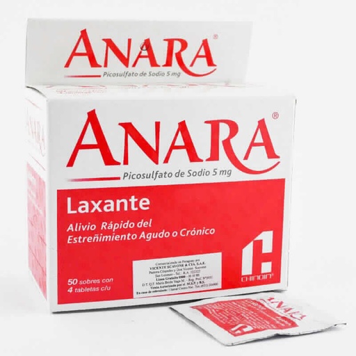 ANARA 4 TABLETAS - CHIROIN